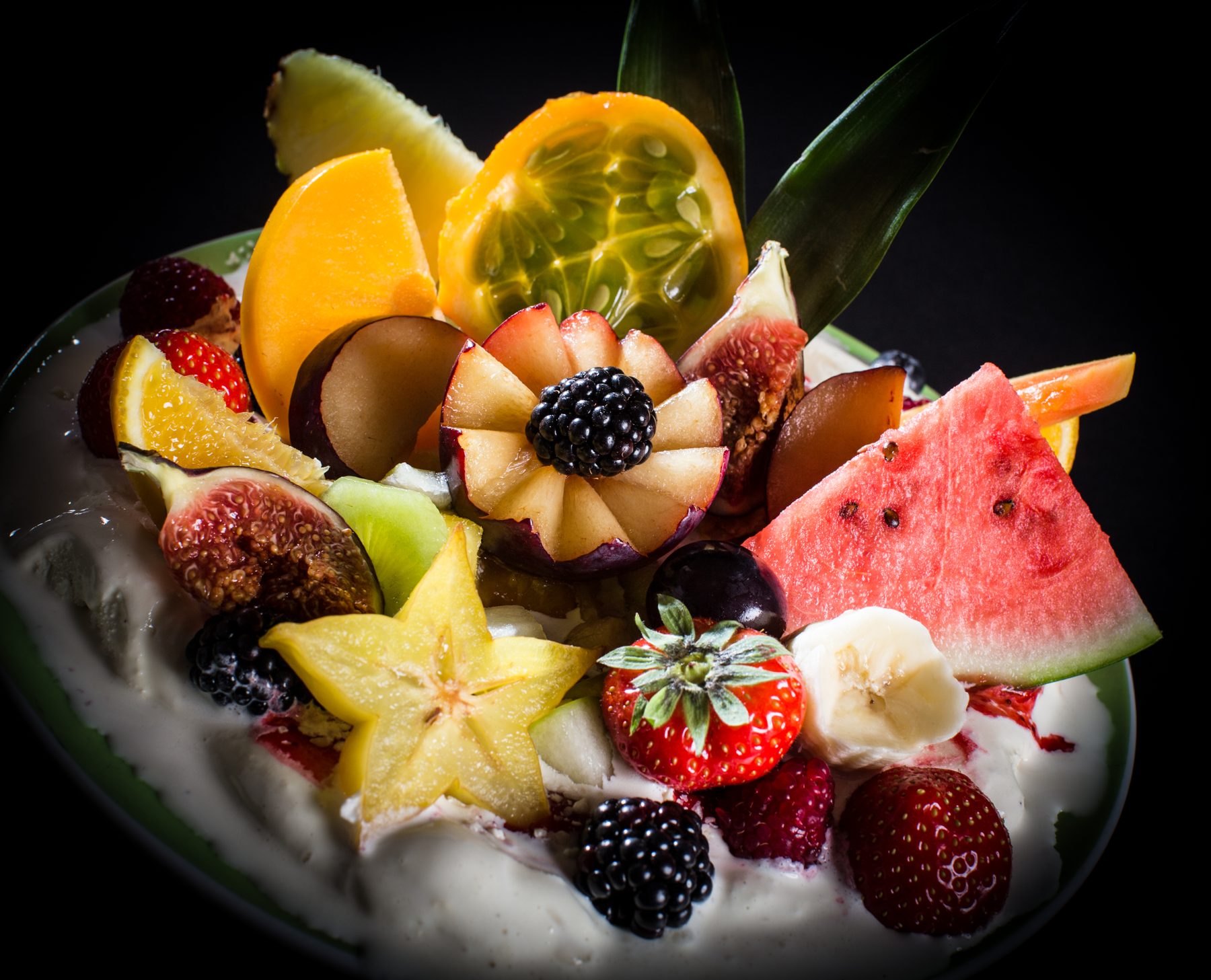 Frischer Fruchtteller bei al teatro